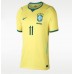 Brasil Raphinha Belloli #11 Hjemmedrakt Kvinner VM 2026 Kortermet